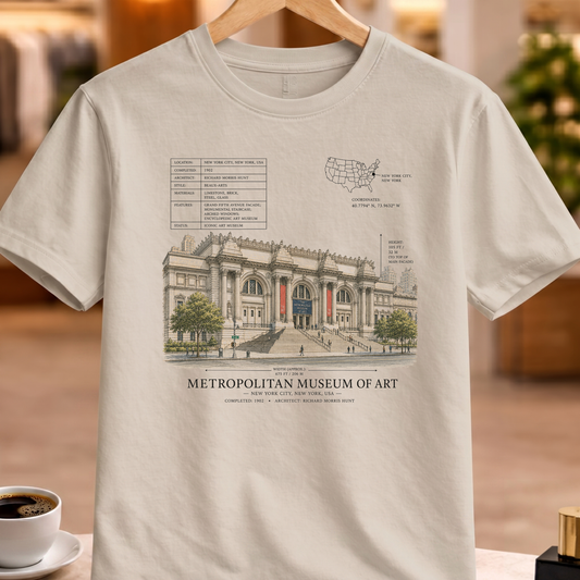 HERITAGE STRUCTURAL METROPOLITAN MUSEUM OF ART TEE
