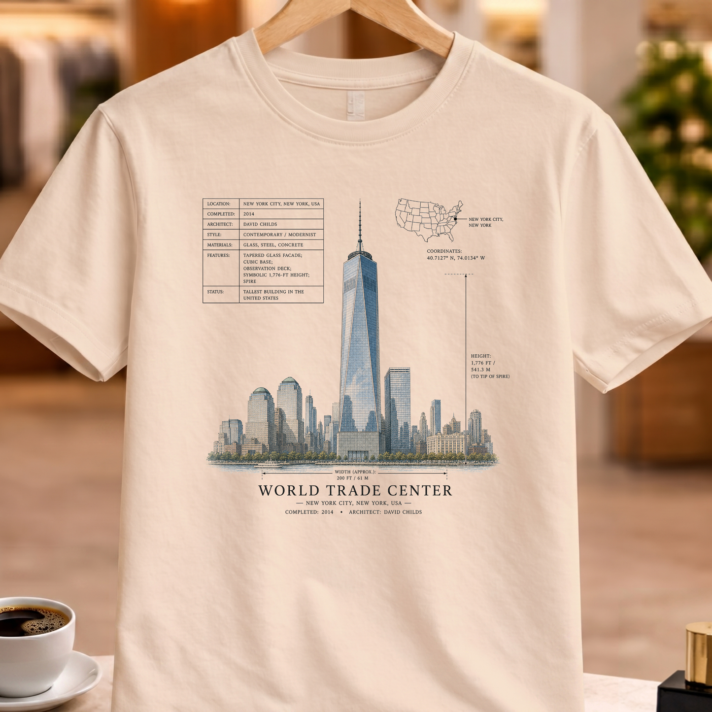 HERITAGE STRUCTURAL WORLD TRADE CENTER TEE