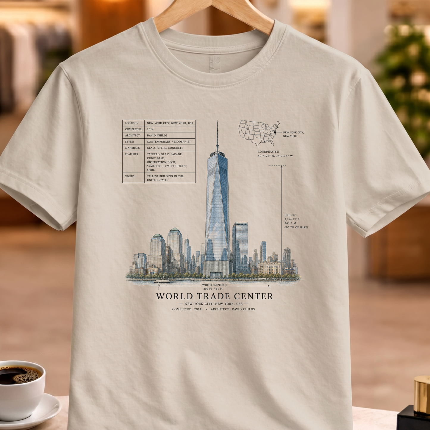 HERITAGE STRUCTURAL WORLD TRADE CENTER TEE