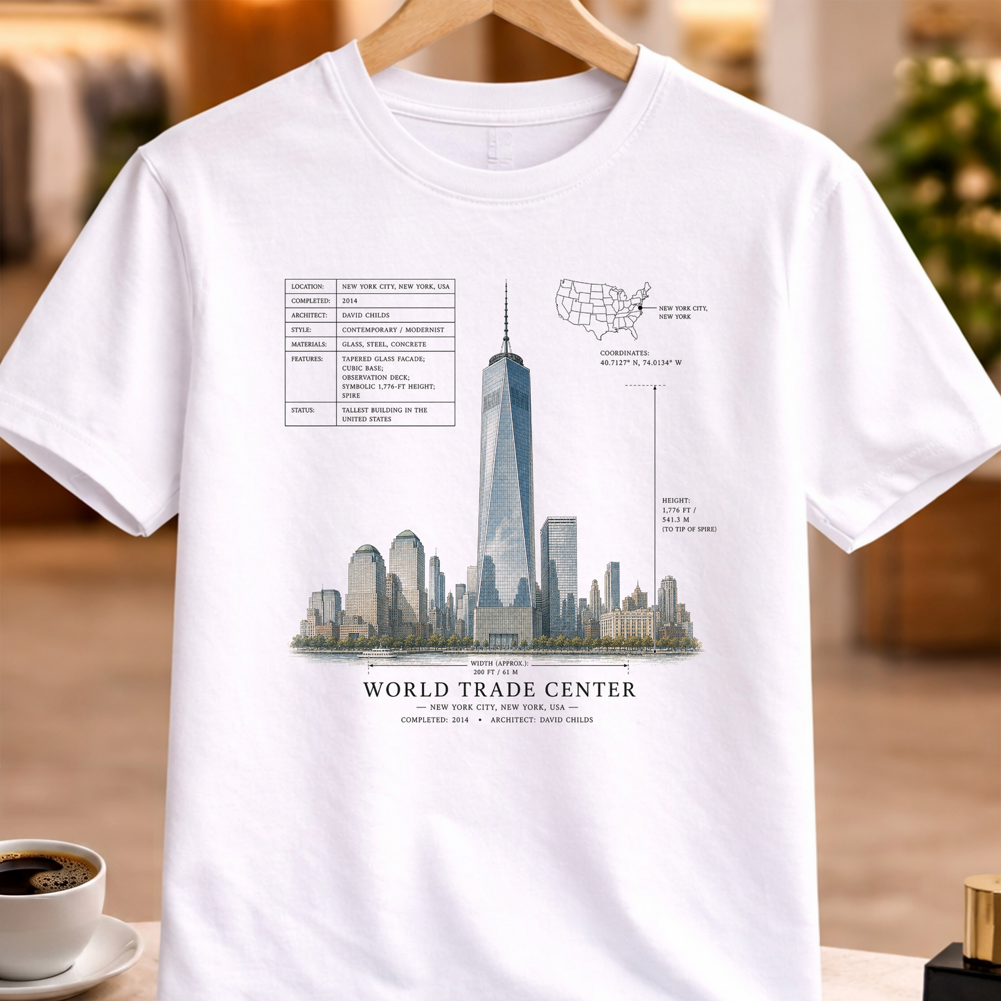 HERITAGE STRUCTURAL WORLD TRADE CENTER TEE