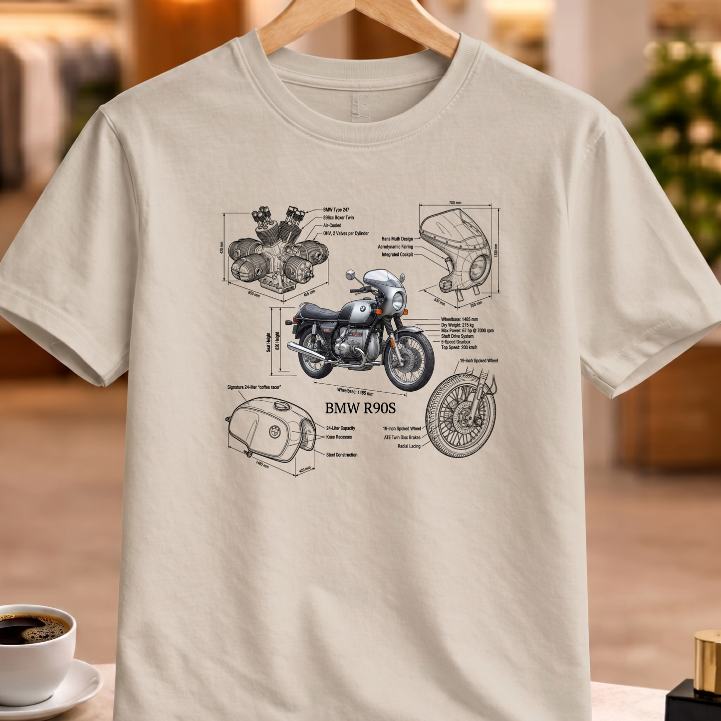 BMW R90S T-SHIRT
