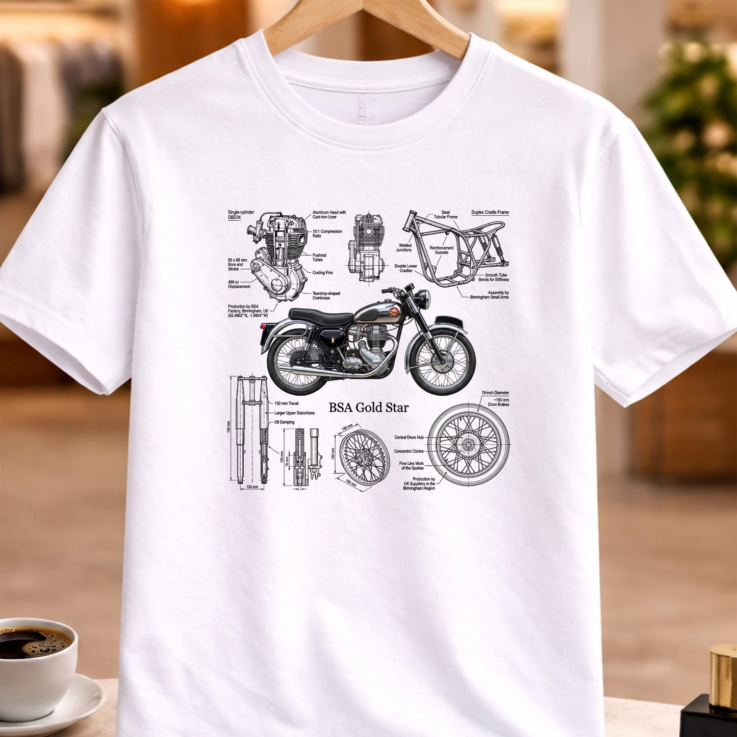 BSA GOLD STAR T-SHIRT