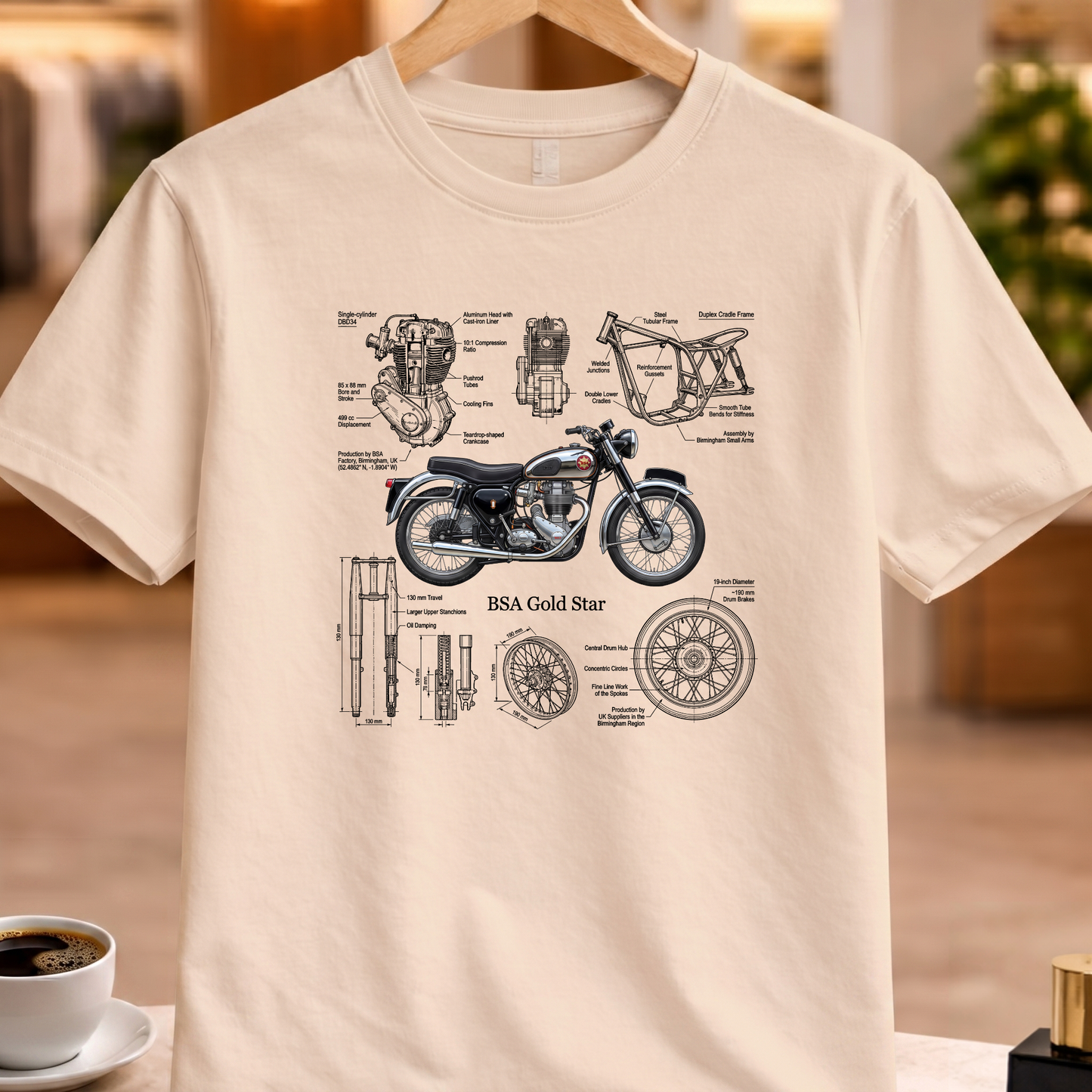 BSA GOLD STAR T-SHIRT