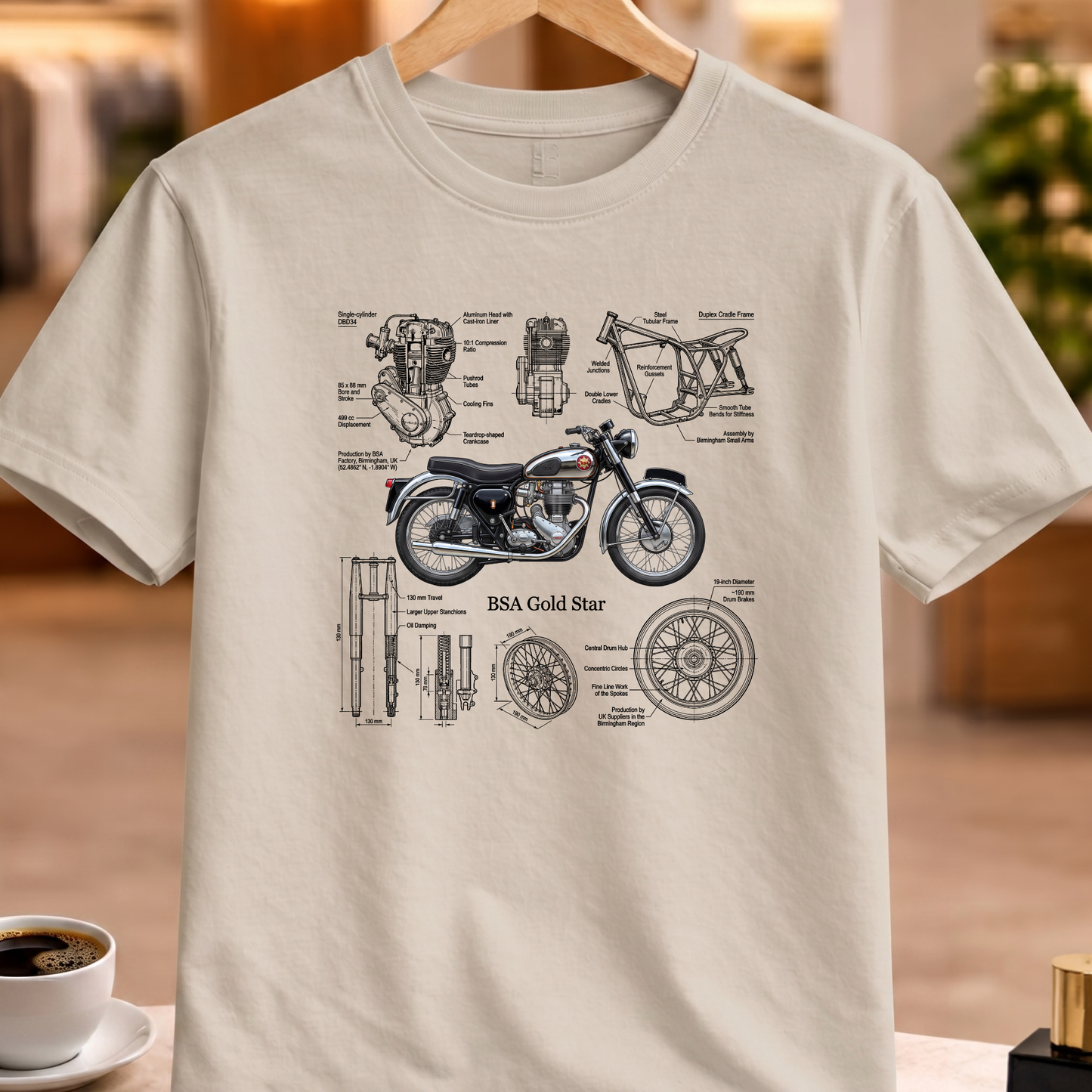 BSA GOLD STAR T-SHIRT