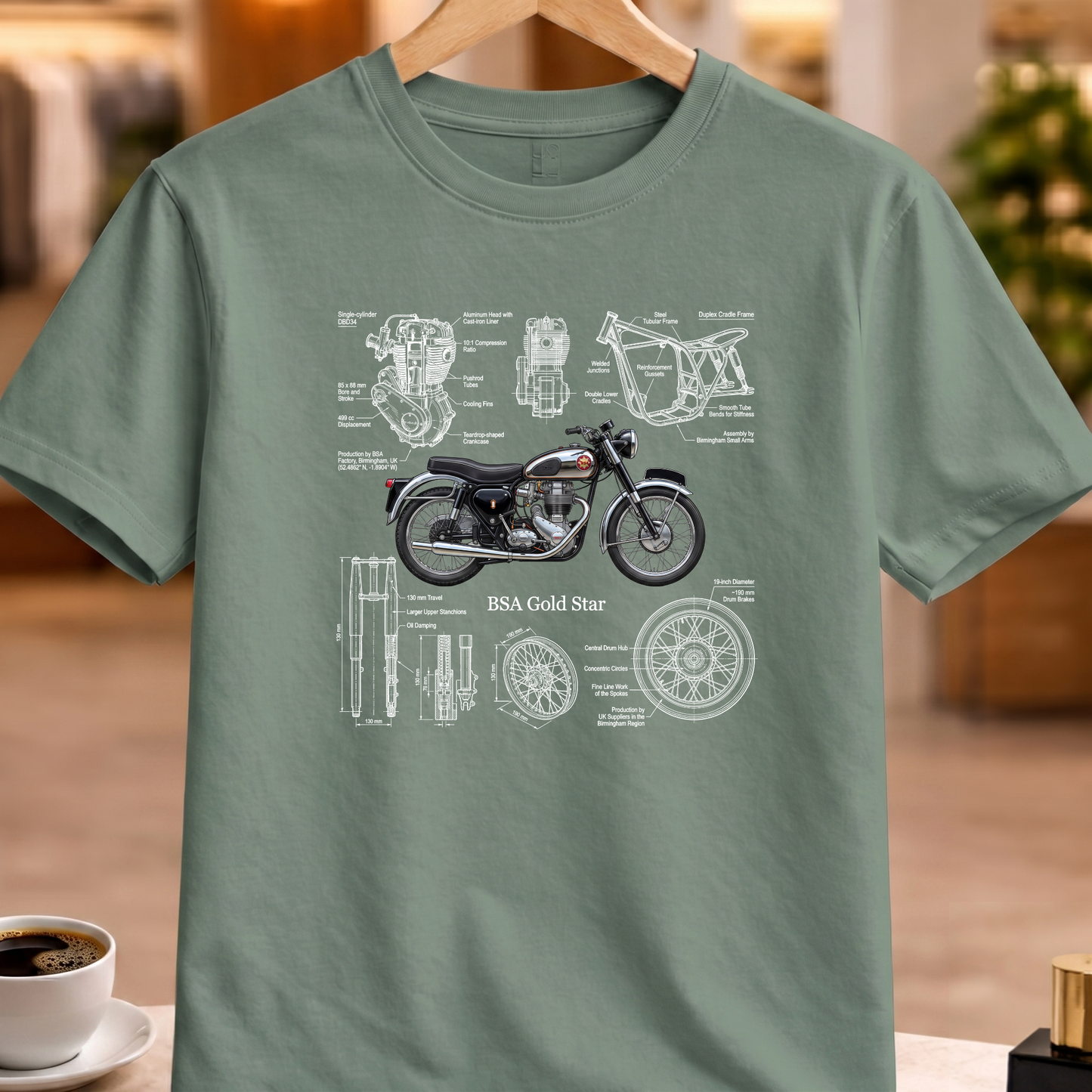 BSA GOLD STAR T-SHIRT