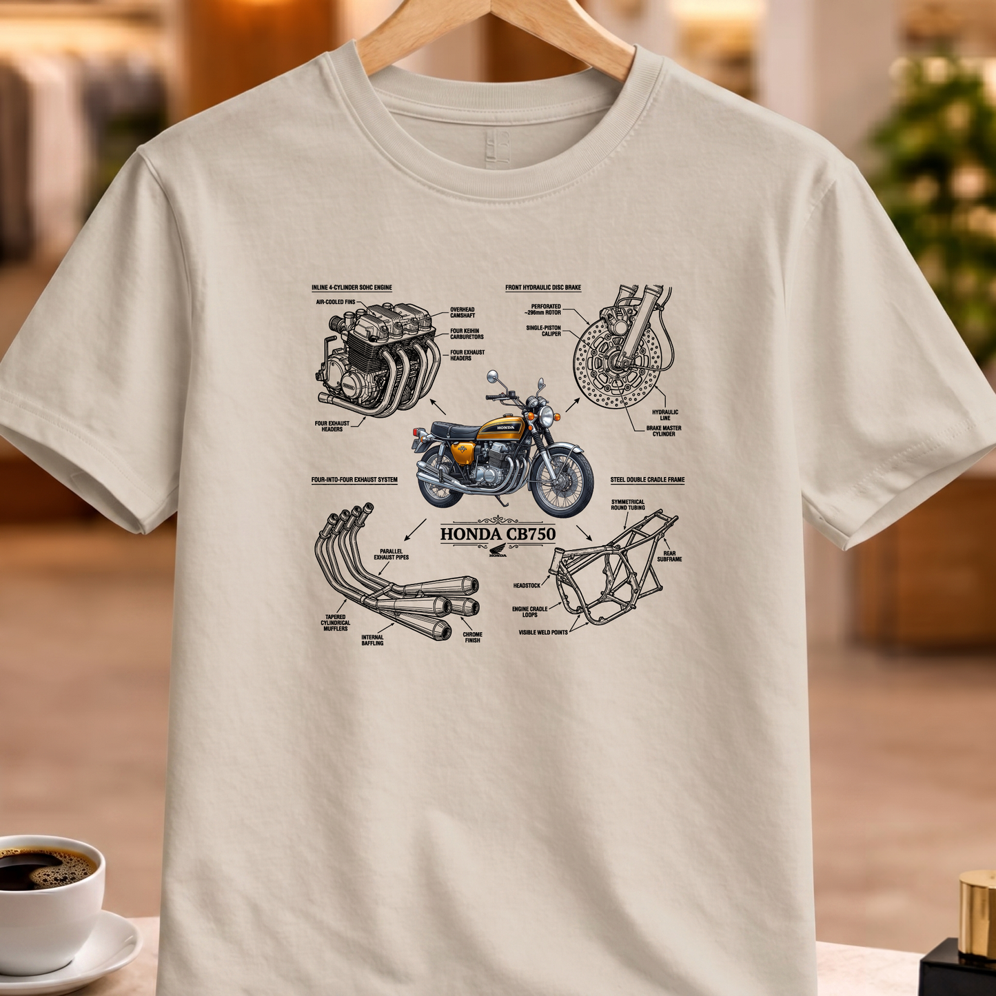 HONDA CB750 T-SHIRT