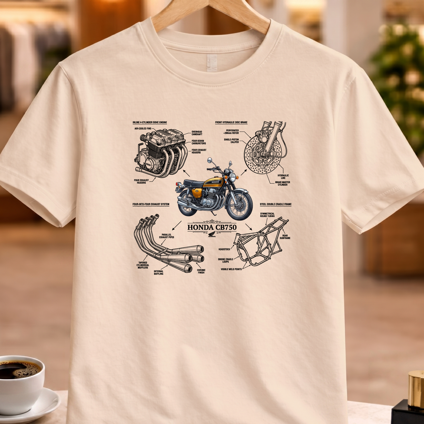 HONDA CB750 T-SHIRT