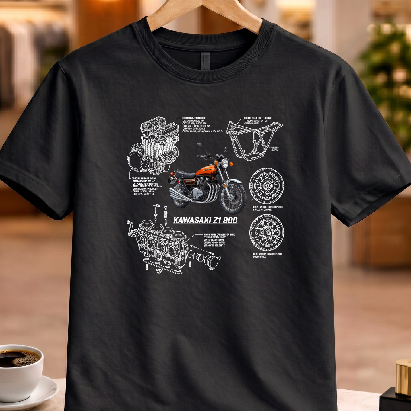 KAWASAKI Z1 900 T-SHIRT