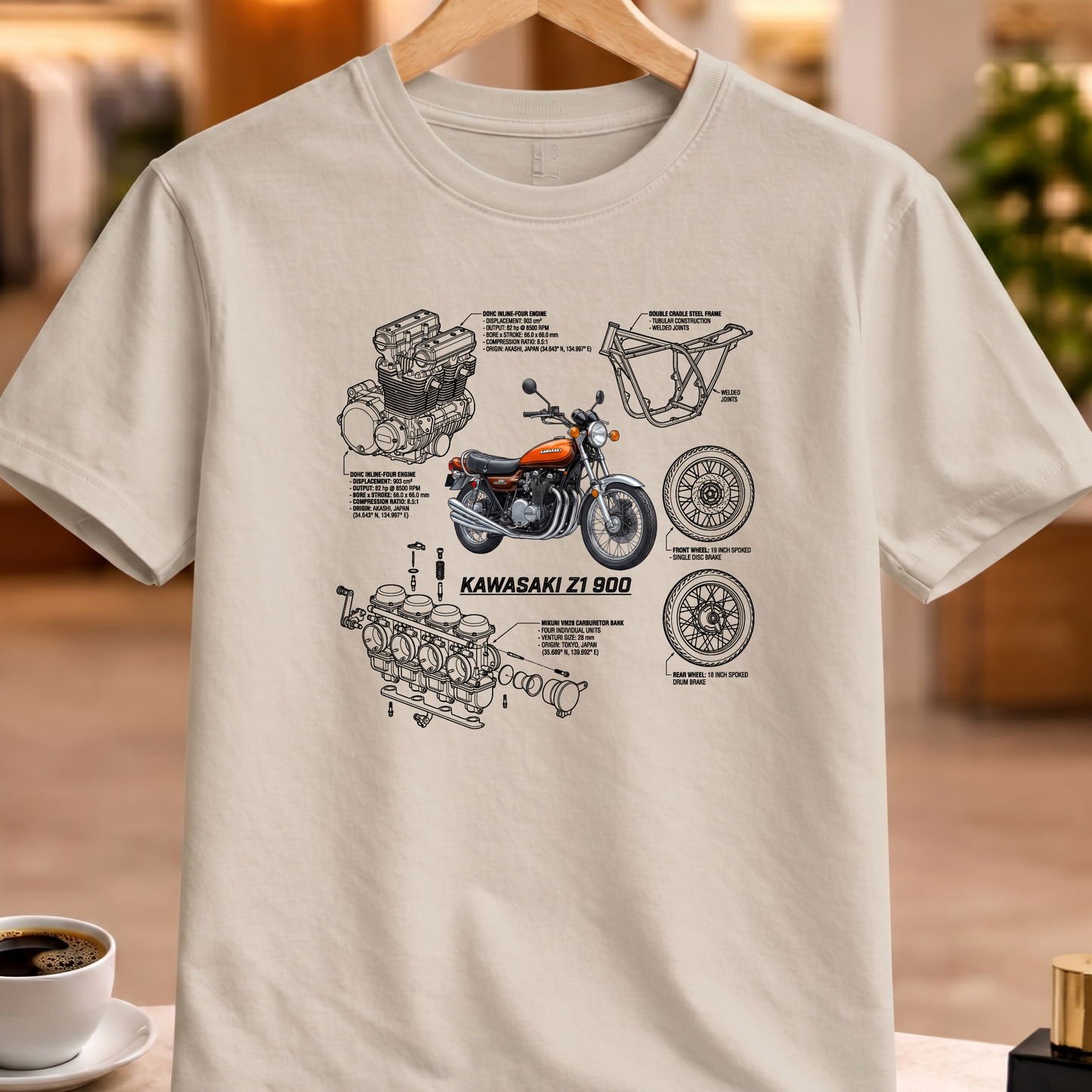 KAWASAKI Z1 900 T-SHIRT