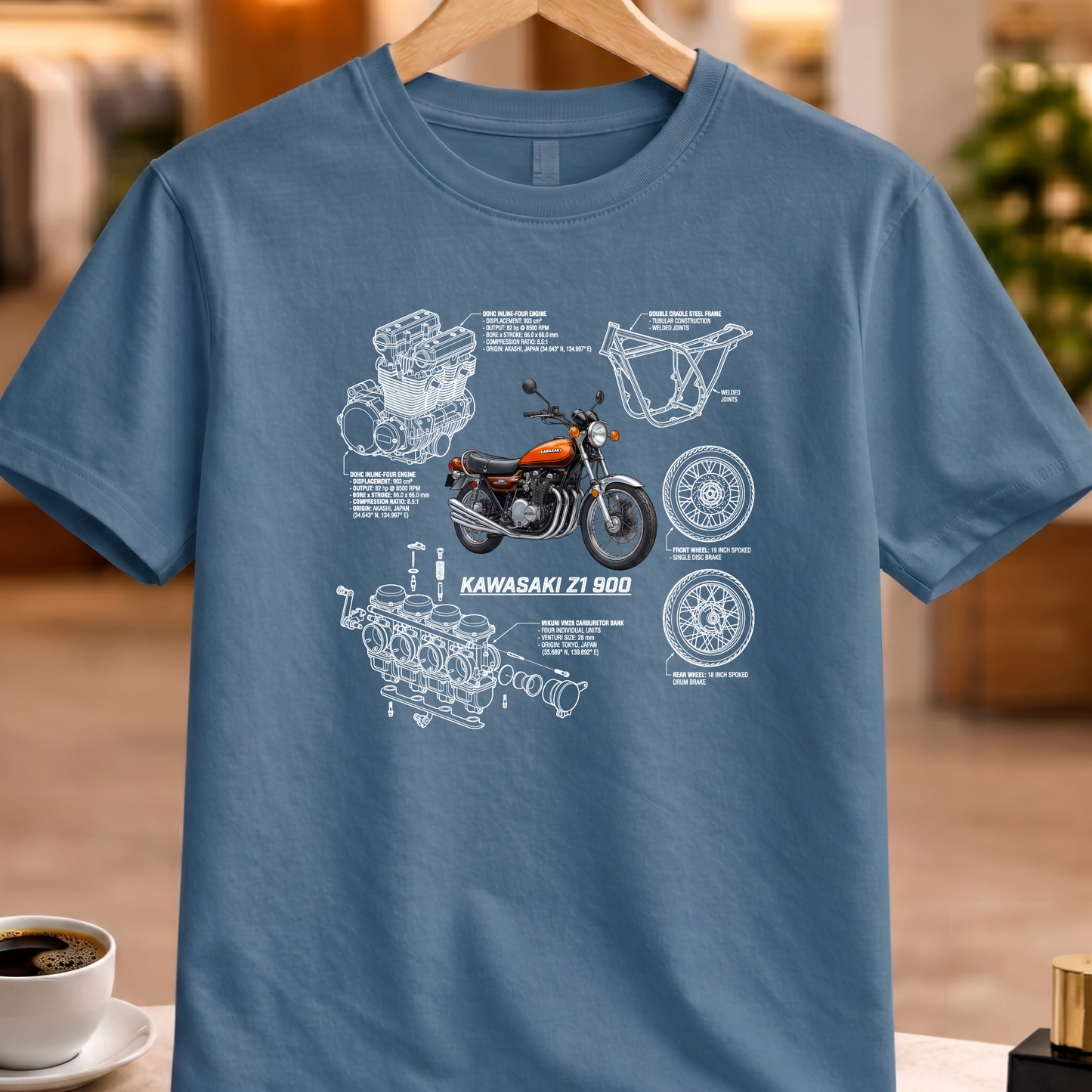 KAWASAKI Z1 900 T-SHIRT