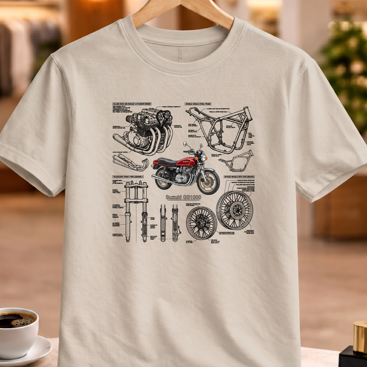 SUZUKI GS1000 T-SHIRT