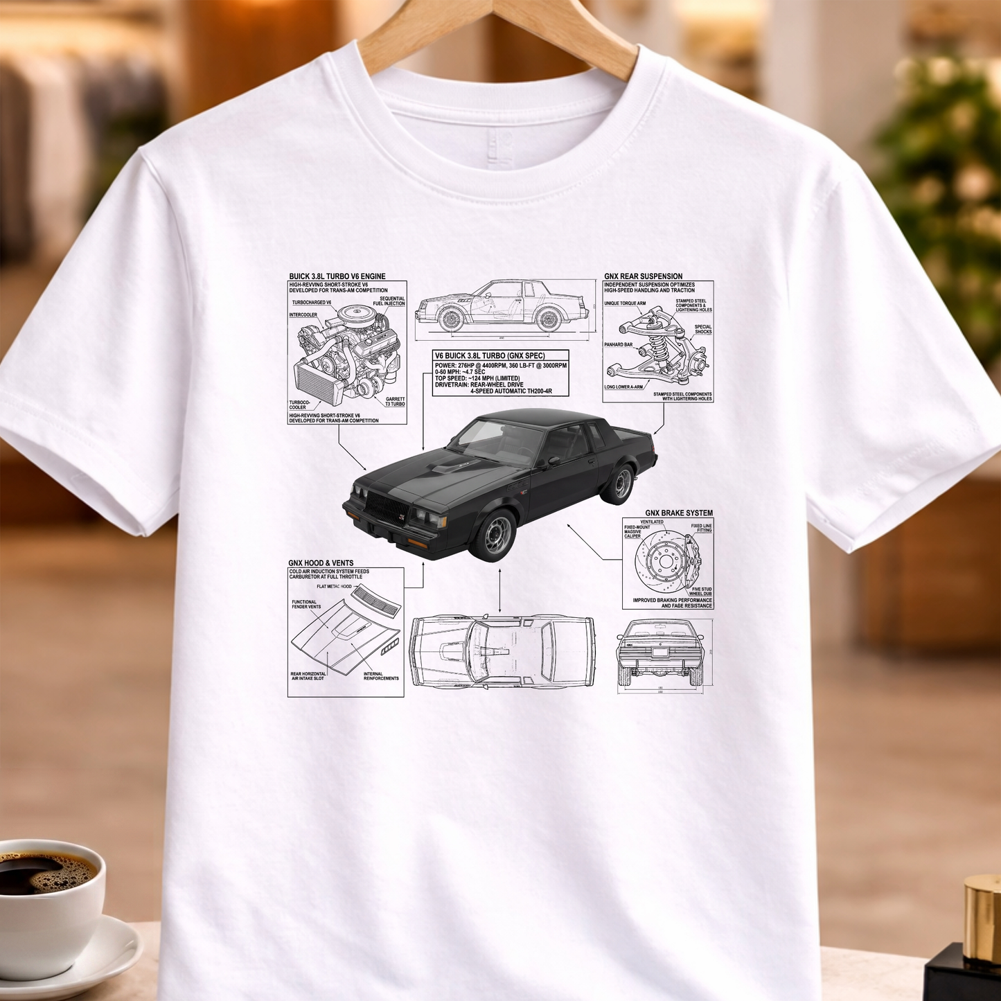 BUICK GNX 1987 T-SHIRT