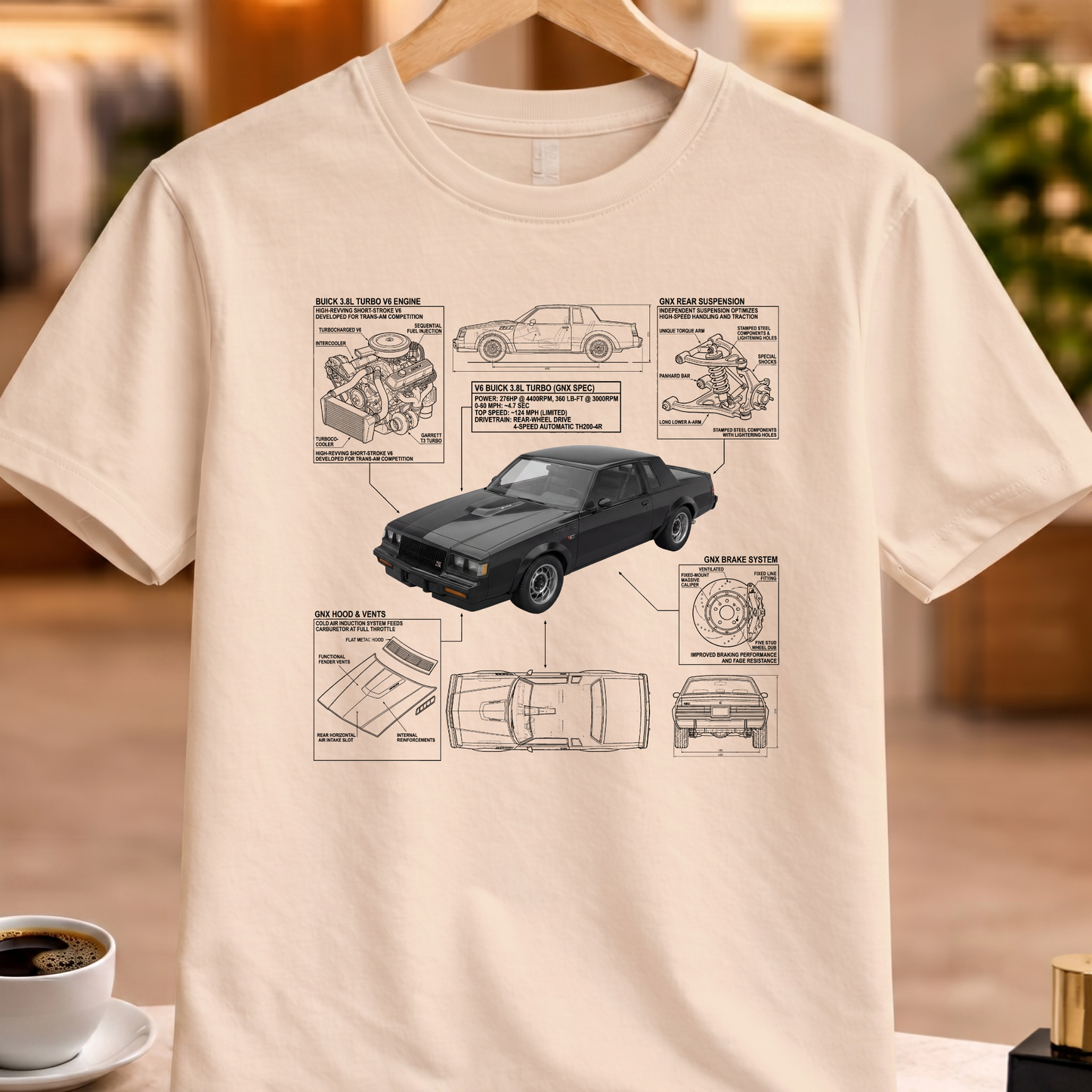BUICK GNX 1987 T-SHIRT