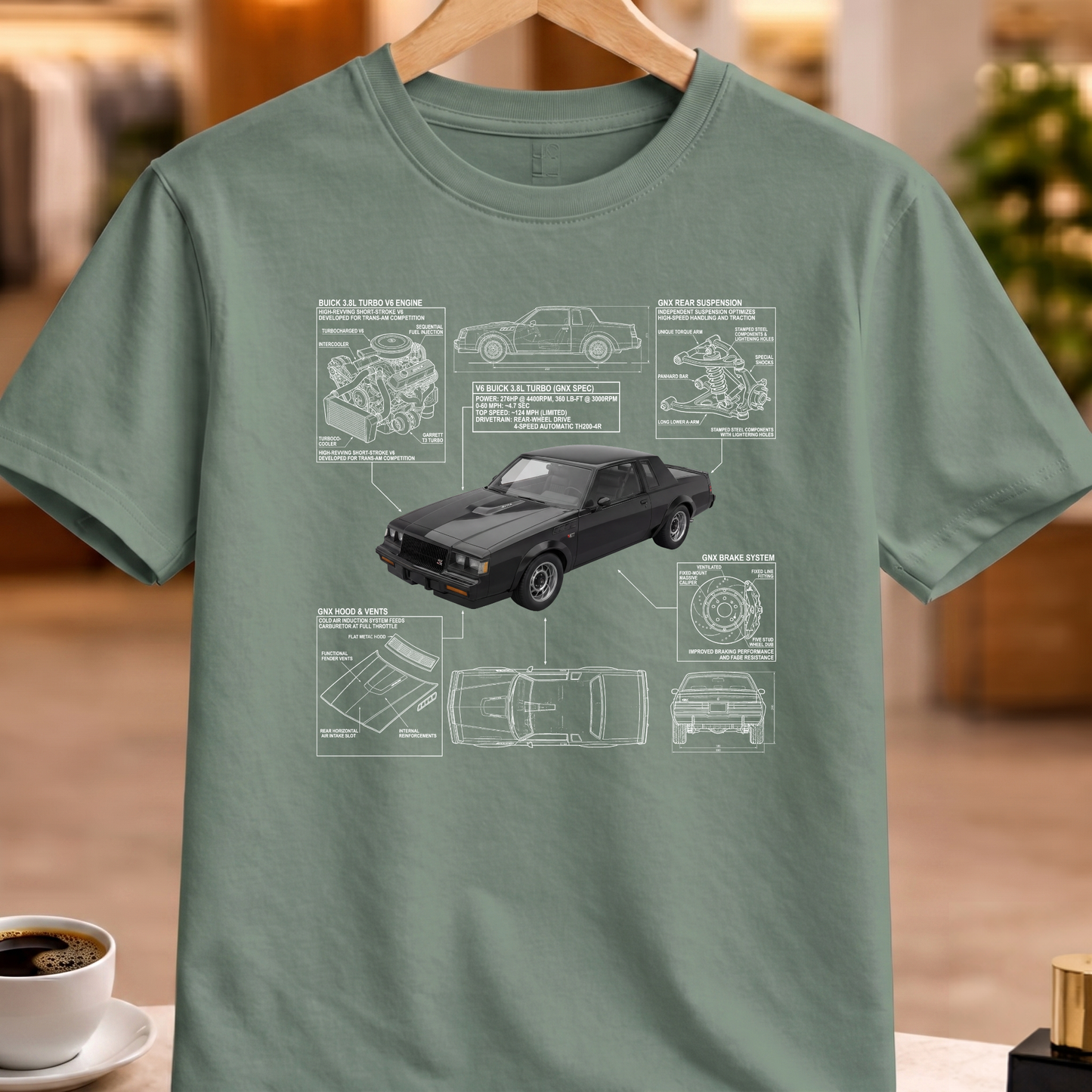BUICK GNX 1987 T-SHIRT