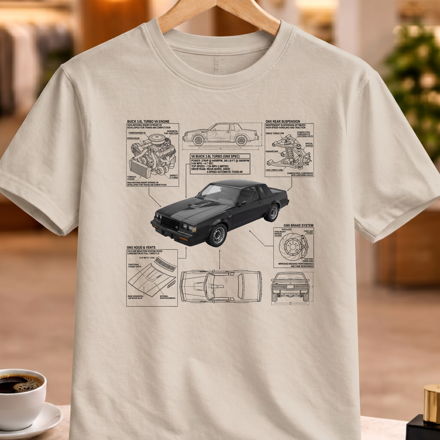 BUICK GNX 1987 T-SHIRT