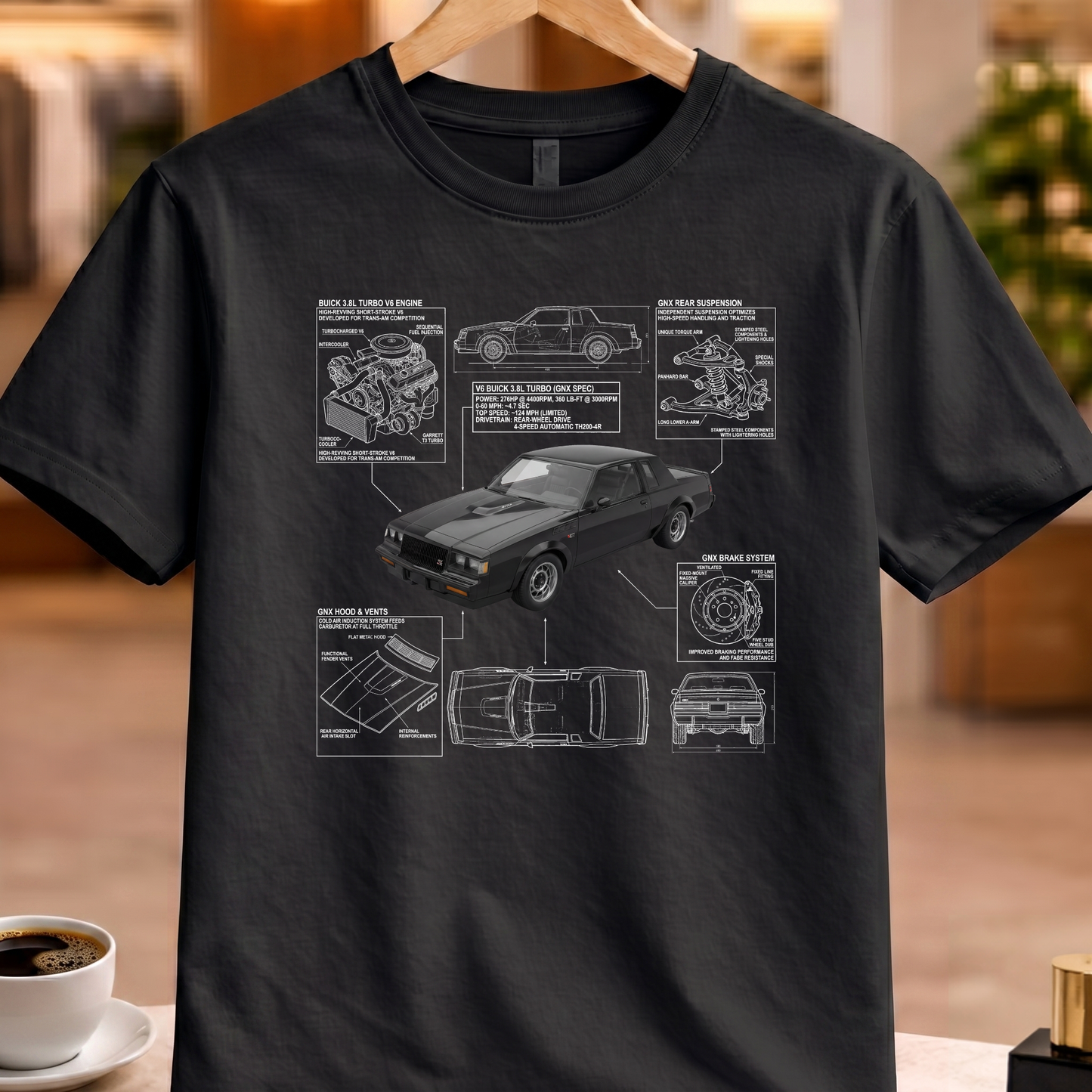 BUICK GNX 1987 T-SHIRT