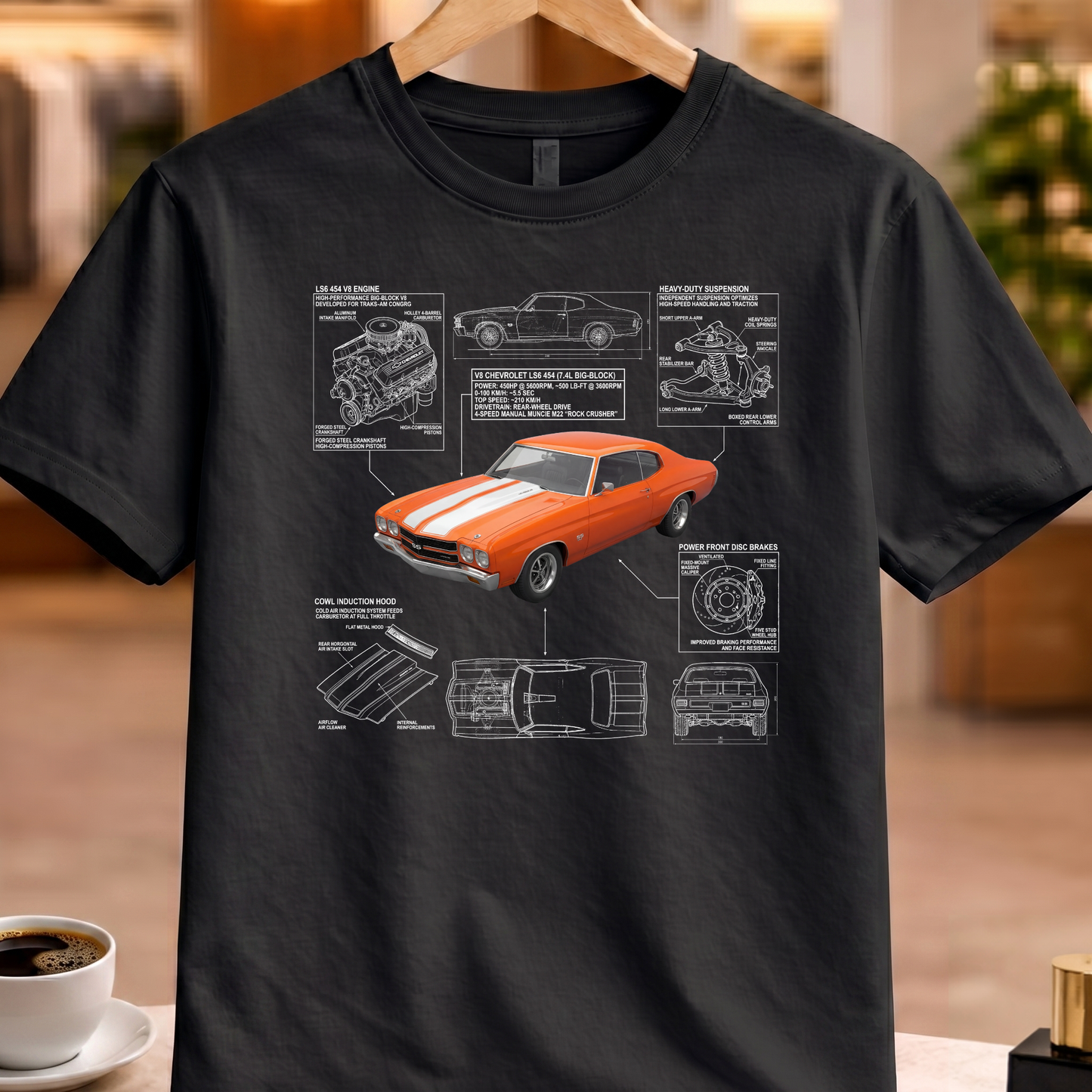 CHEVELLE SS 454 LS6 T-SHIRT