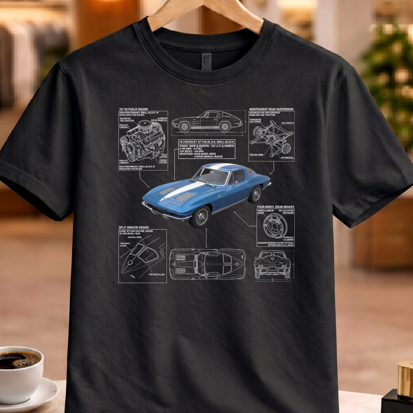 CHEVROLET 327 T-SHIRT