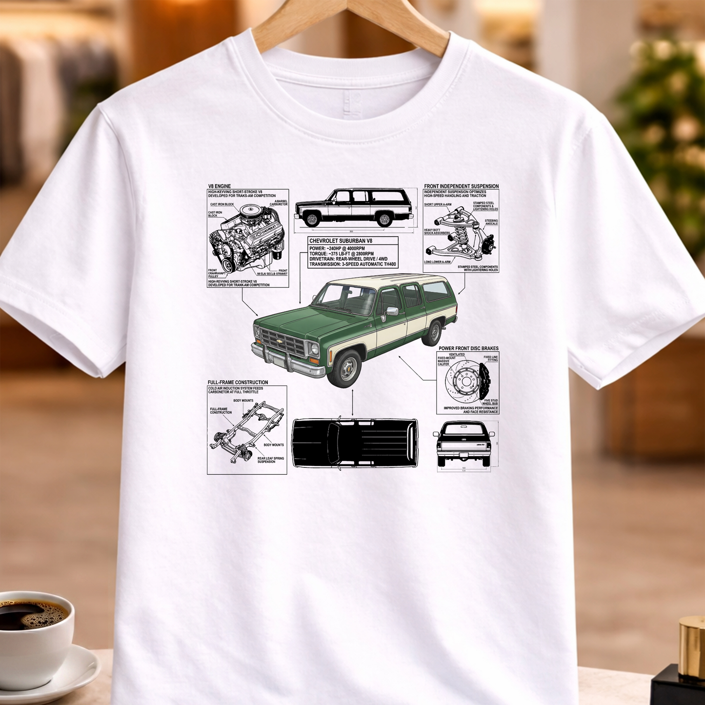 CHEVROLET SUBURBAN T-SHIRT