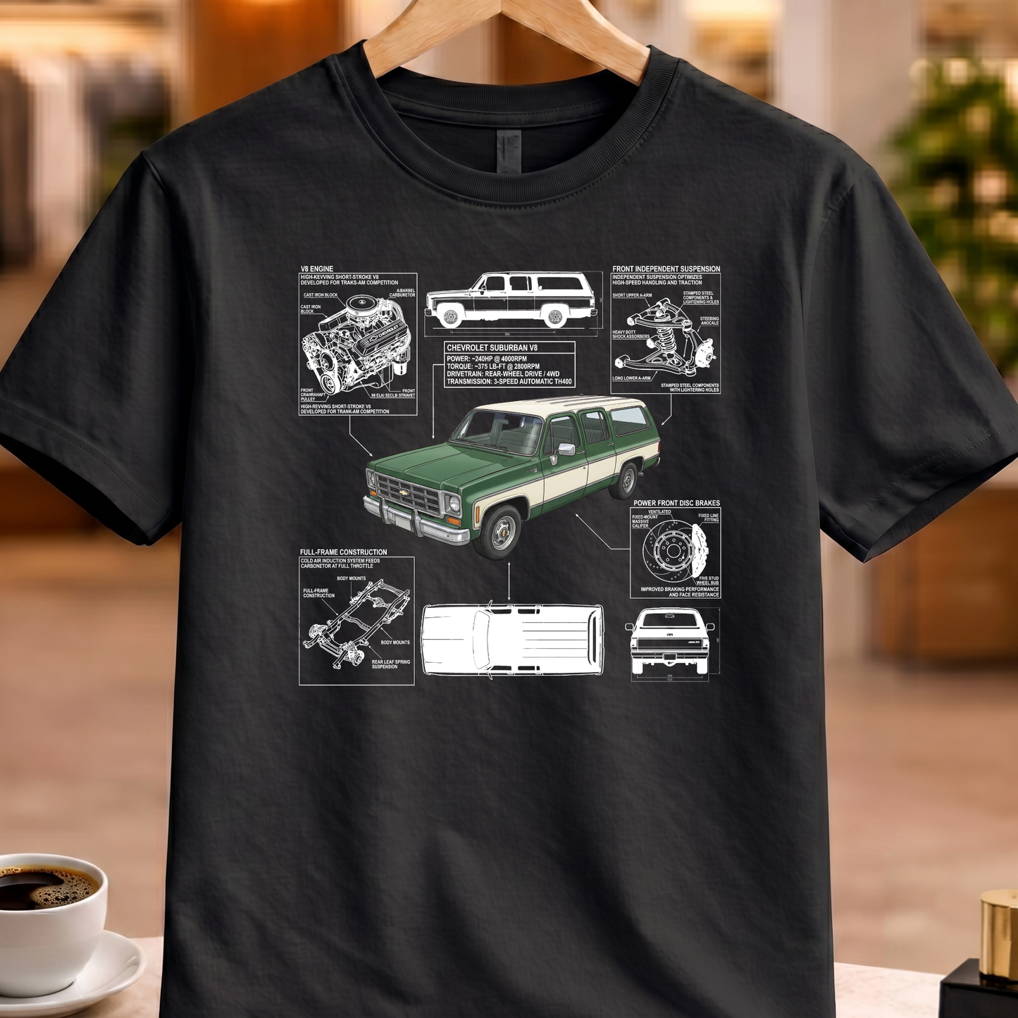 CHEVROLET SUBURBAN T-SHIRT