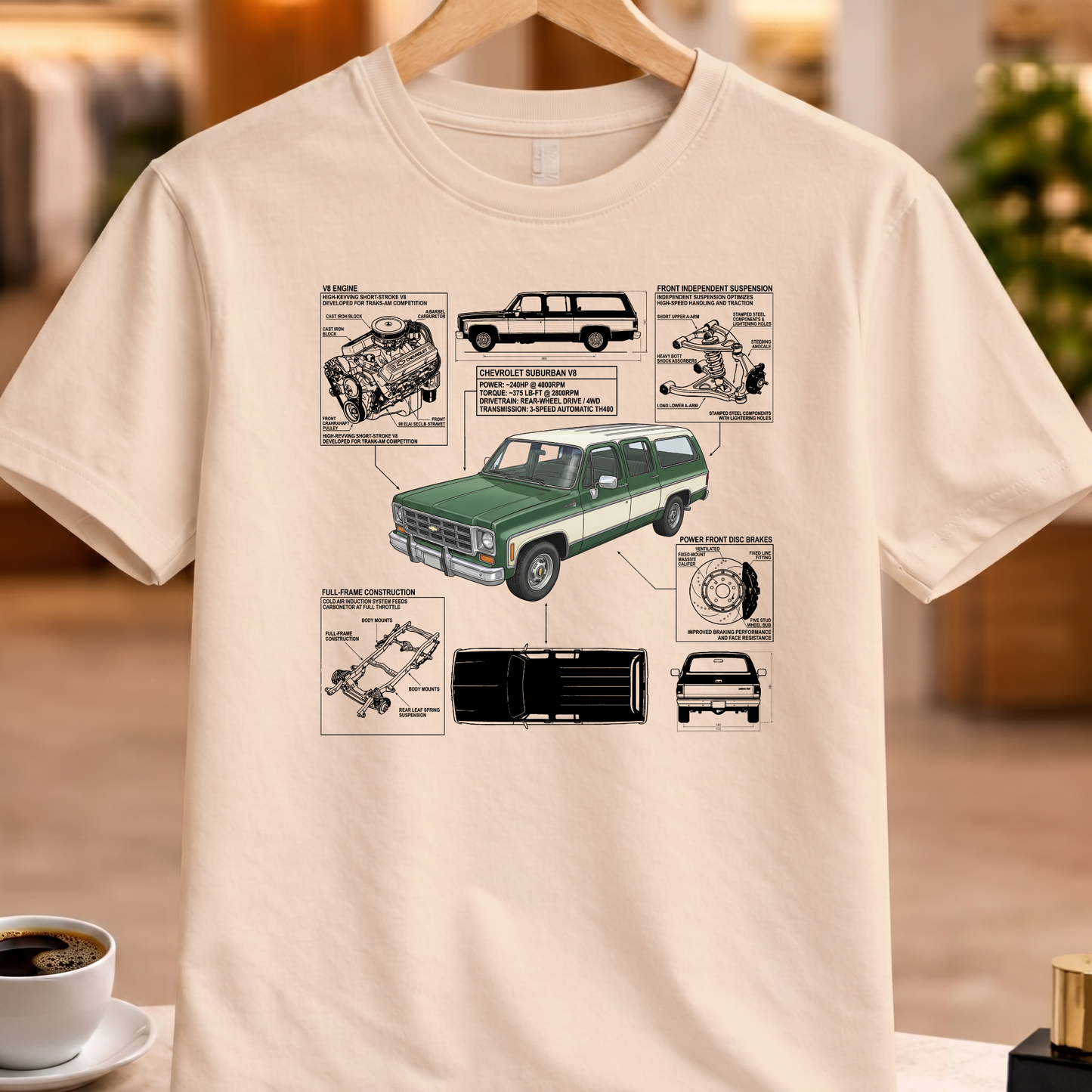CHEVROLET SUBURBAN T-SHIRT