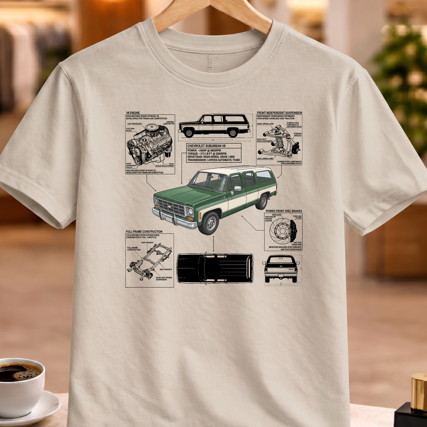 CHEVROLET SUBURBAN T-SHIRT