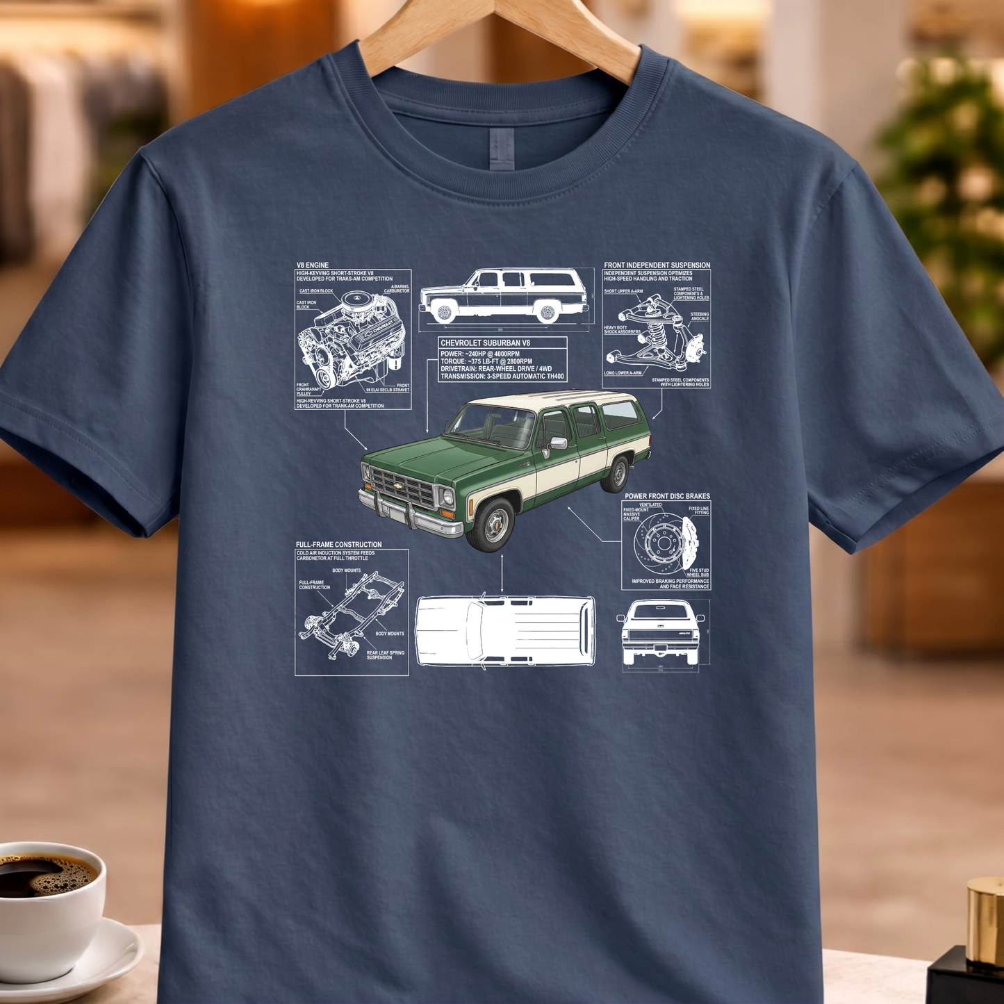 CHEVROLET SUBURBAN T-SHIRT