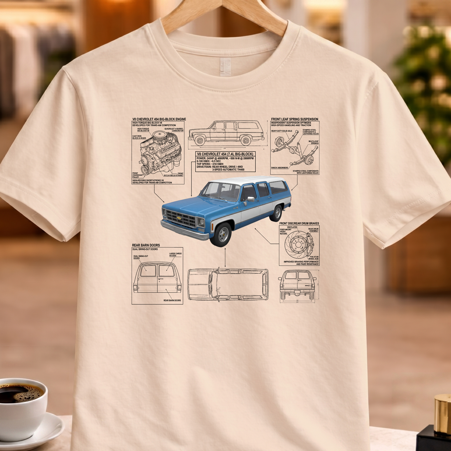 CHVROLET 454 T-SHIRT