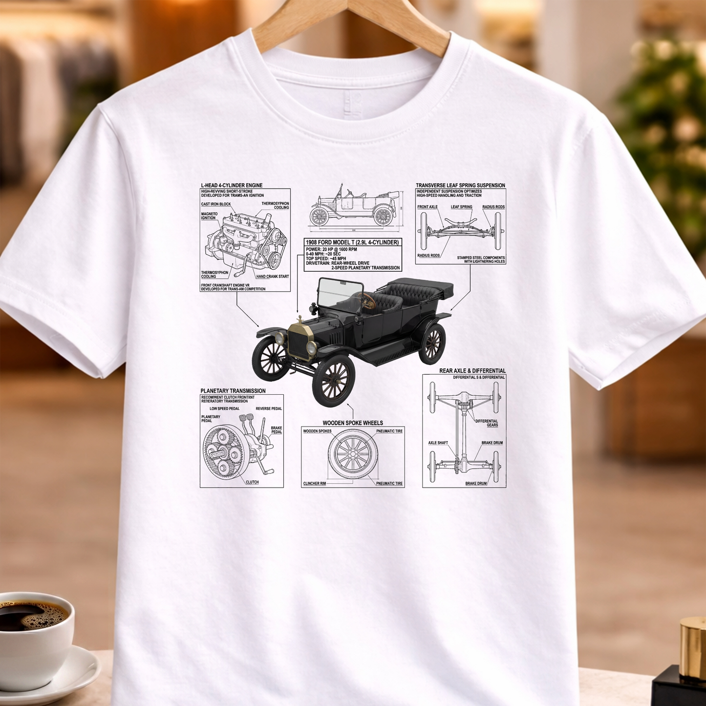 FORD MODEL 1908 T-SHIRT