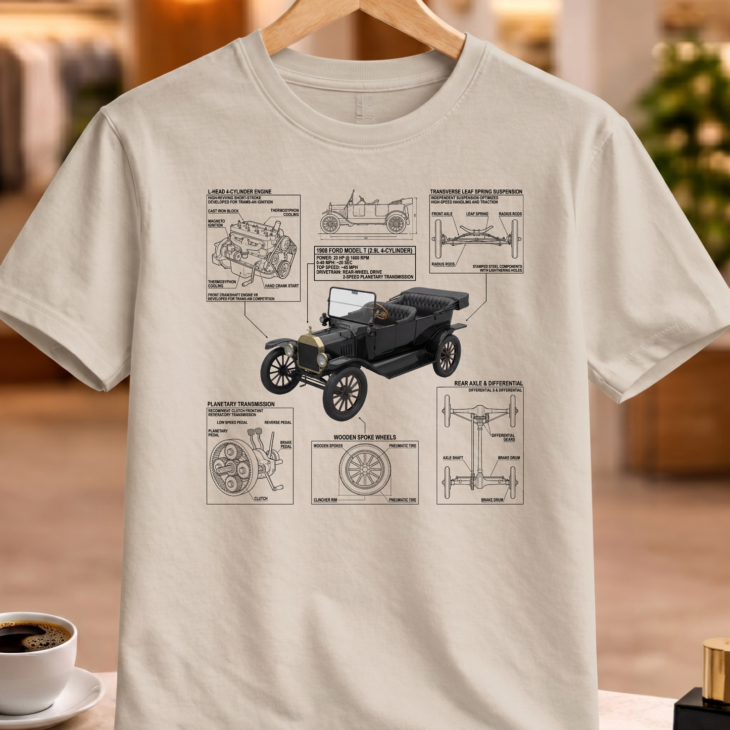 FORD MODEL 1908 T-SHIRT