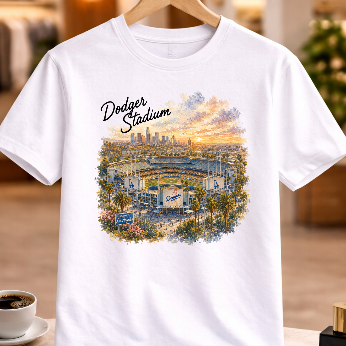 DODGER STADIUM ART TEE