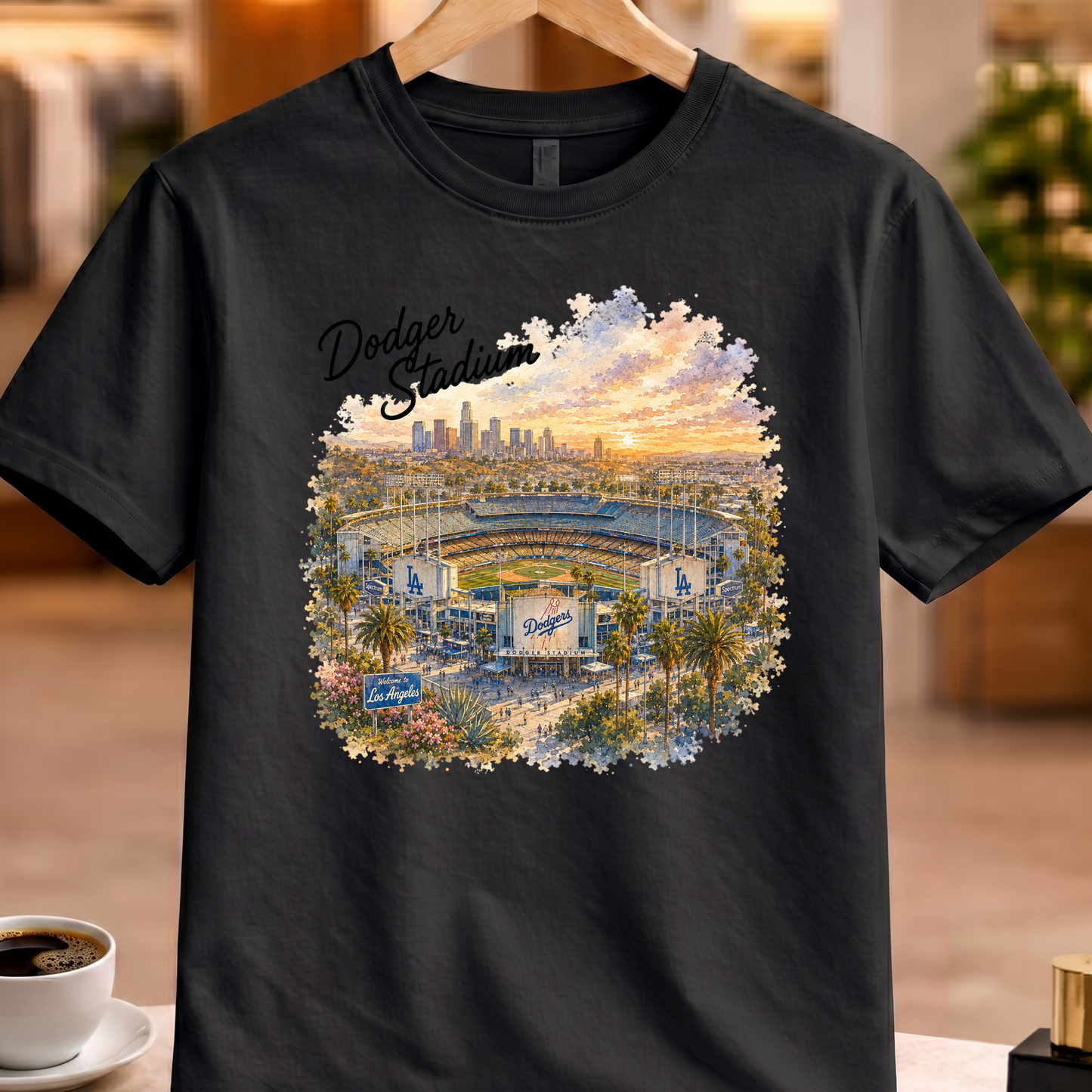 DODGER STADIUM ART TEE