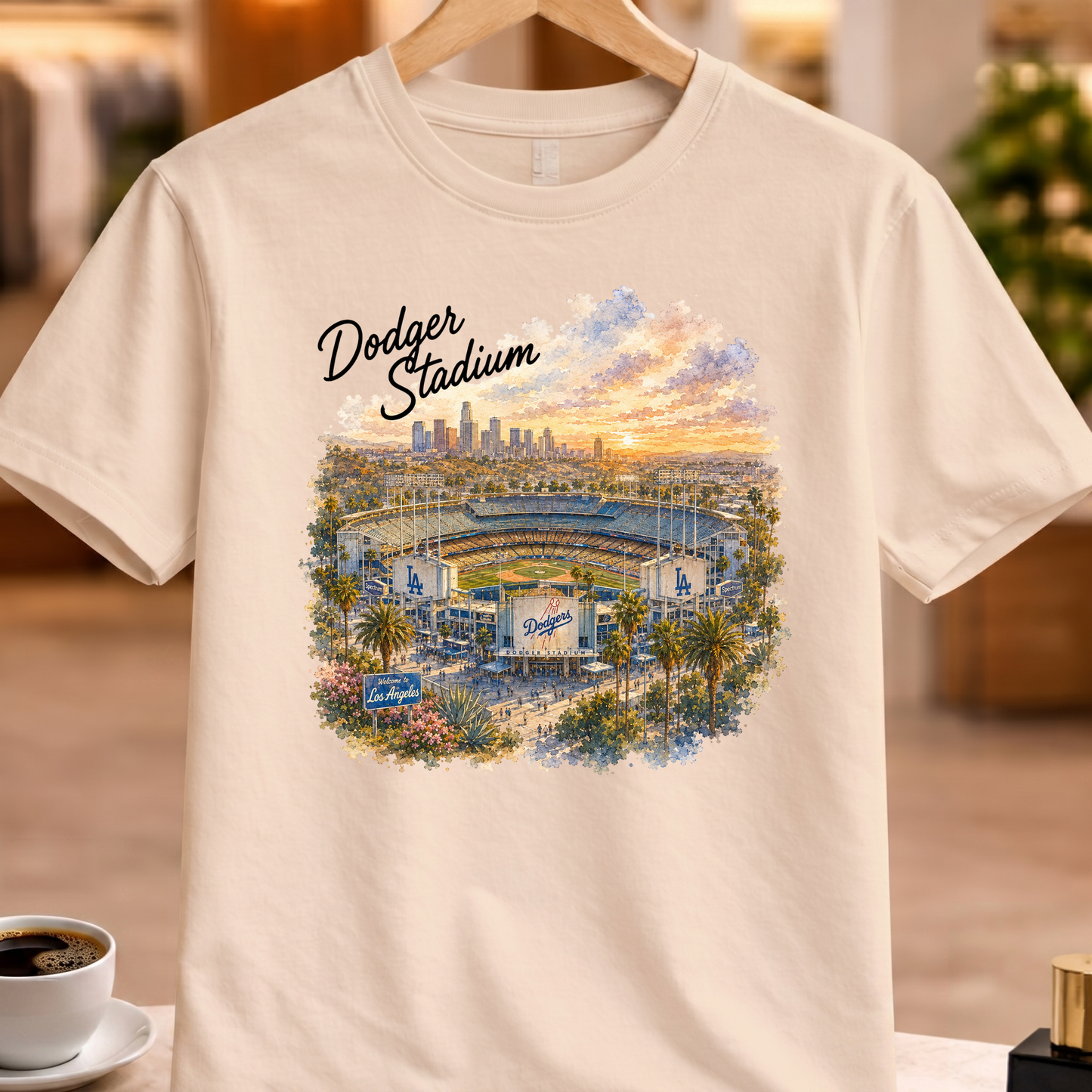 DODGER STADIUM ART TEE