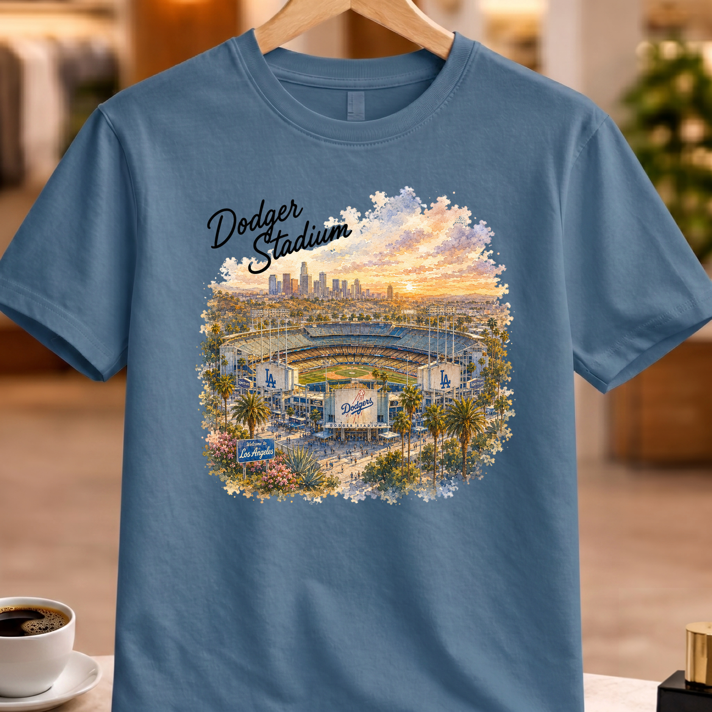 DODGER STADIUM ART TEE
