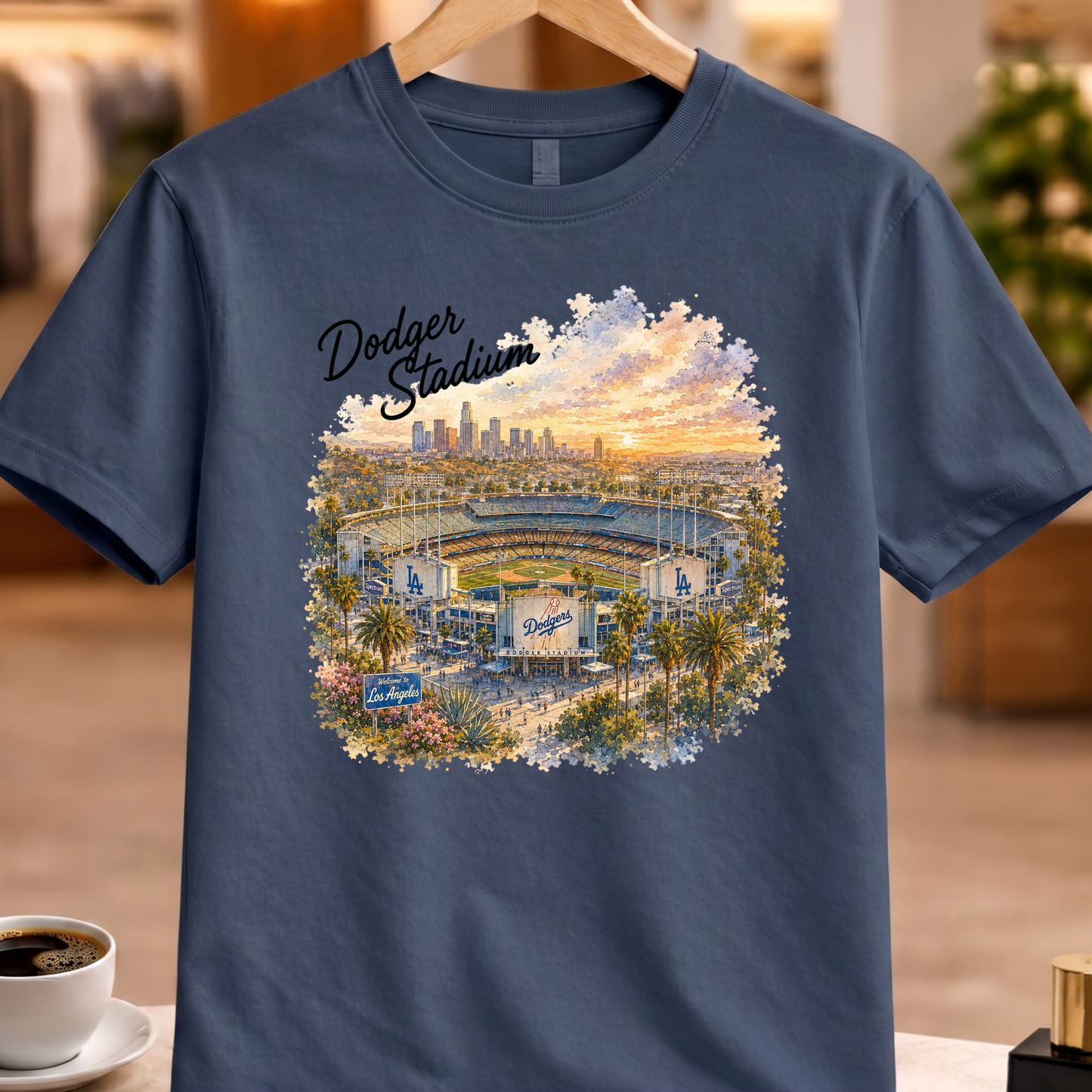 DODGER STADIUM ART TEE