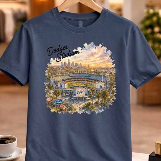 DODGER STADIUM ART TEE