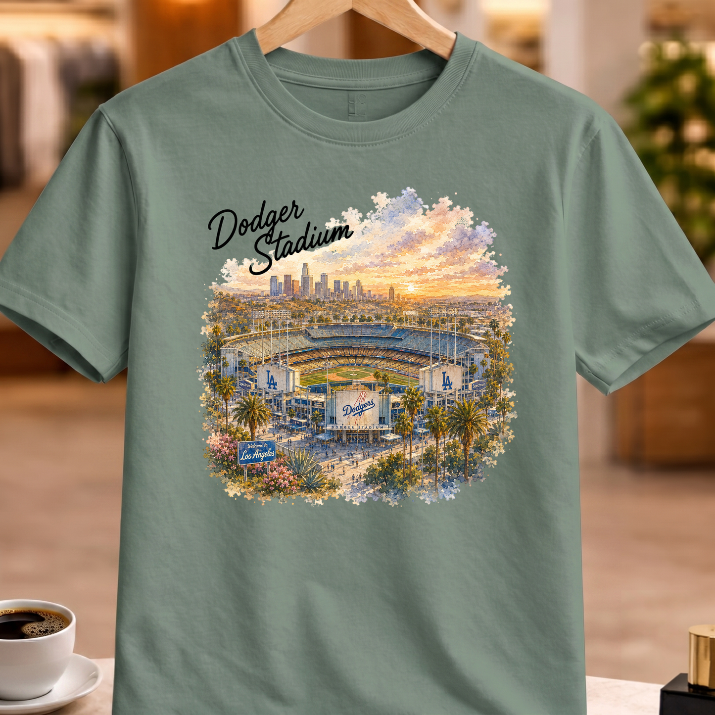 DODGER STADIUM ART TEE