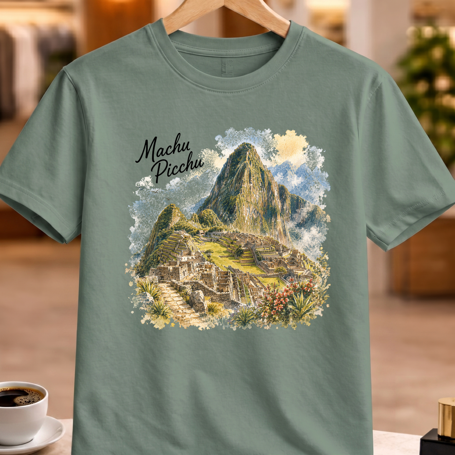 MACHU PICCHU ART TEE