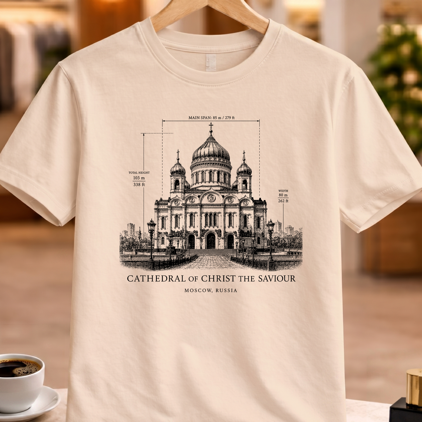 CATHEDRAL OF CHRIST THE SAVIOUR STRUCTURAL TEE