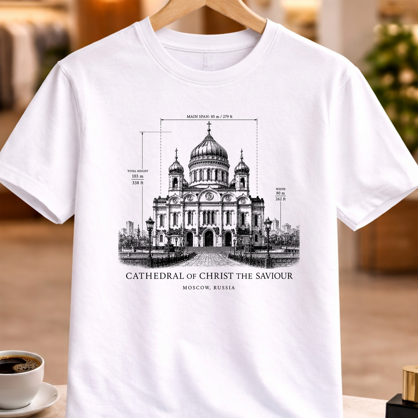 CATHEDRAL OF CHRIST THE SAVIOUR STRUCTURAL TEE