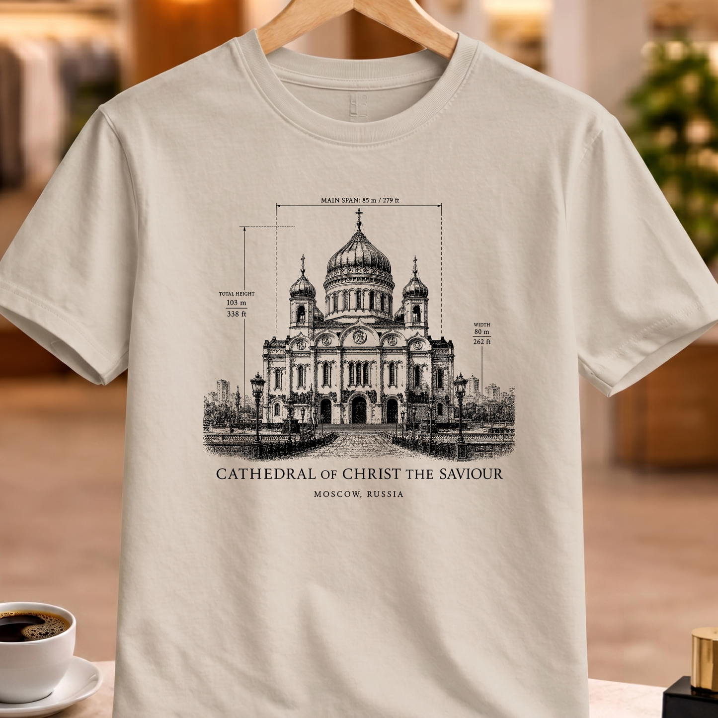 CATHEDRAL OF CHRIST THE SAVIOUR STRUCTURAL TEE