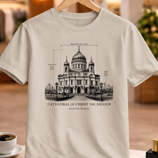 CATHEDRAL OF CHRIST THE SAVIOUR STRUCTURAL TEE