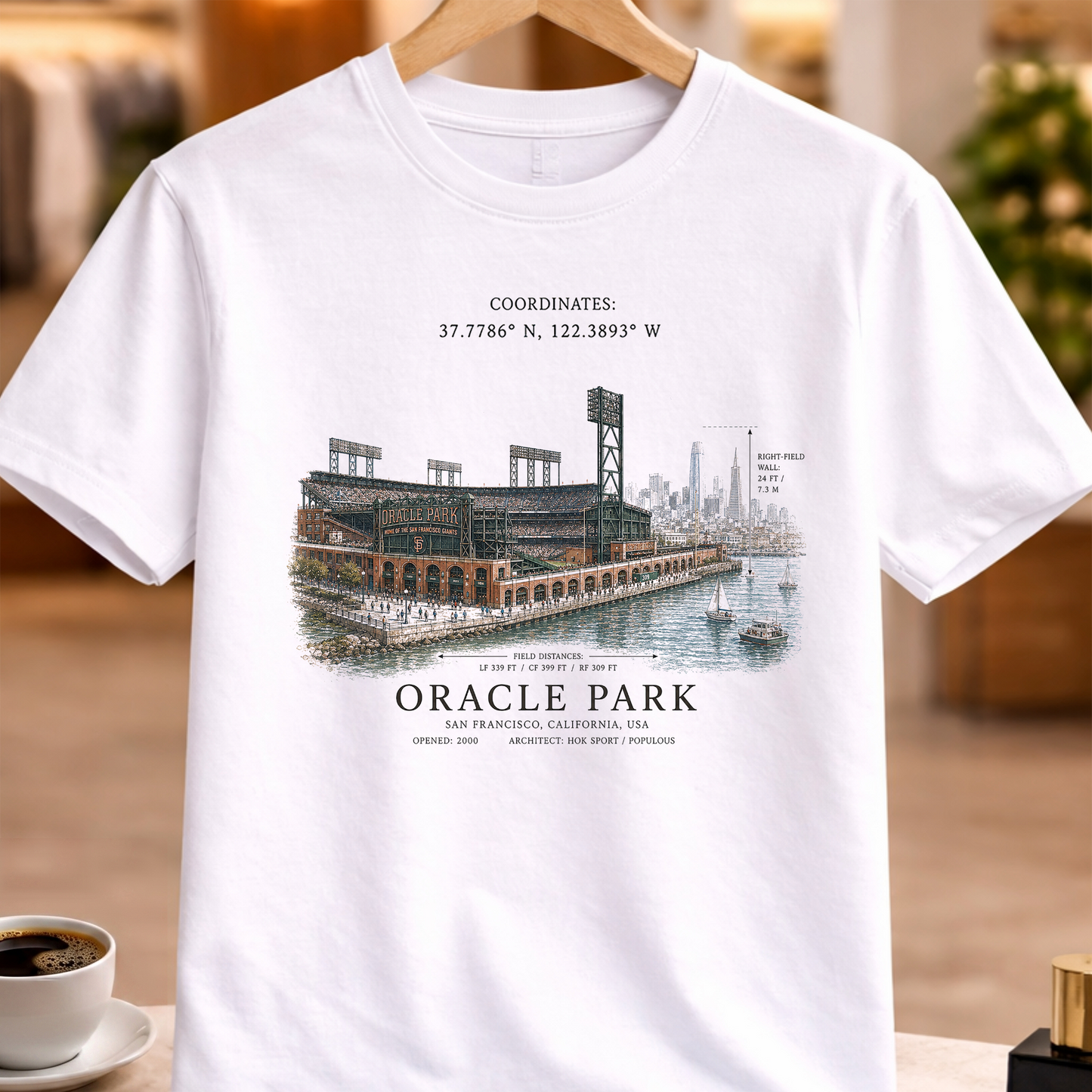 HERITAGE STRUCTURAL ORACLE PARK TEE