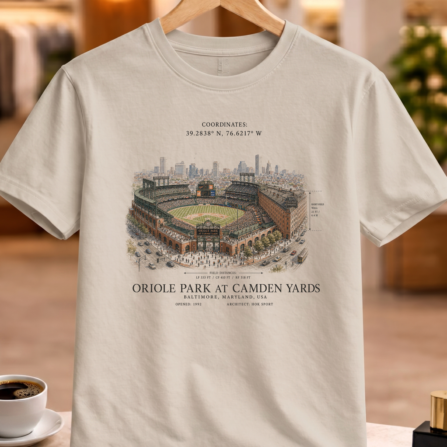 HERITAGE STRUCTURAL ORIOLE PARK AT CAMDEN YARDS TEE