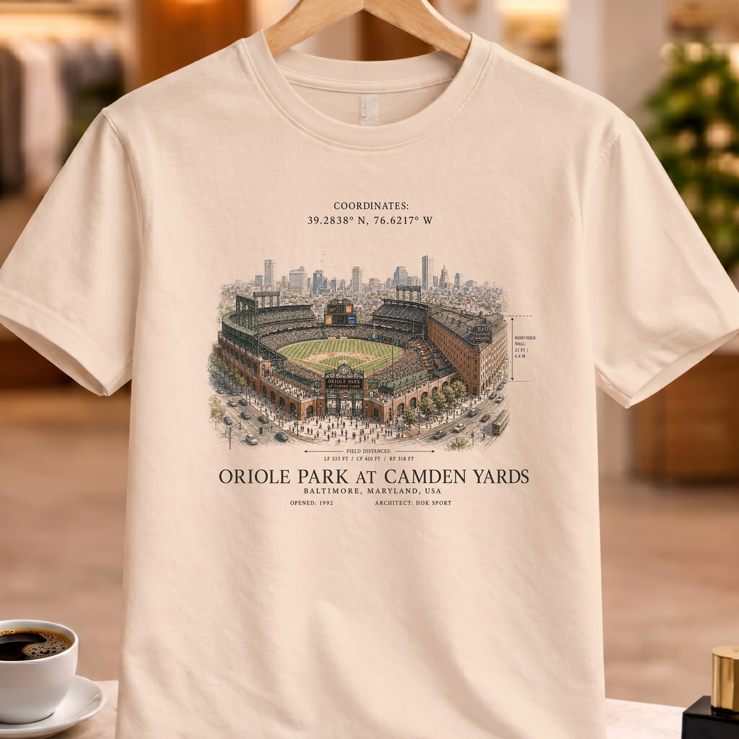 HERITAGE STRUCTURAL ORIOLE PARK AT CAMDEN YARDS TEE