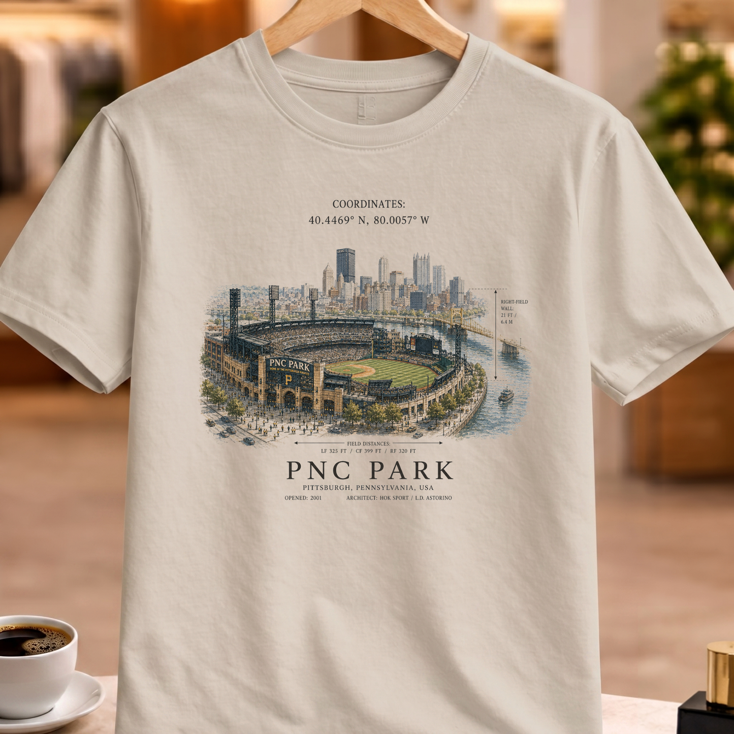 HERITAGE STRUCTURAL PNC PARK TEE