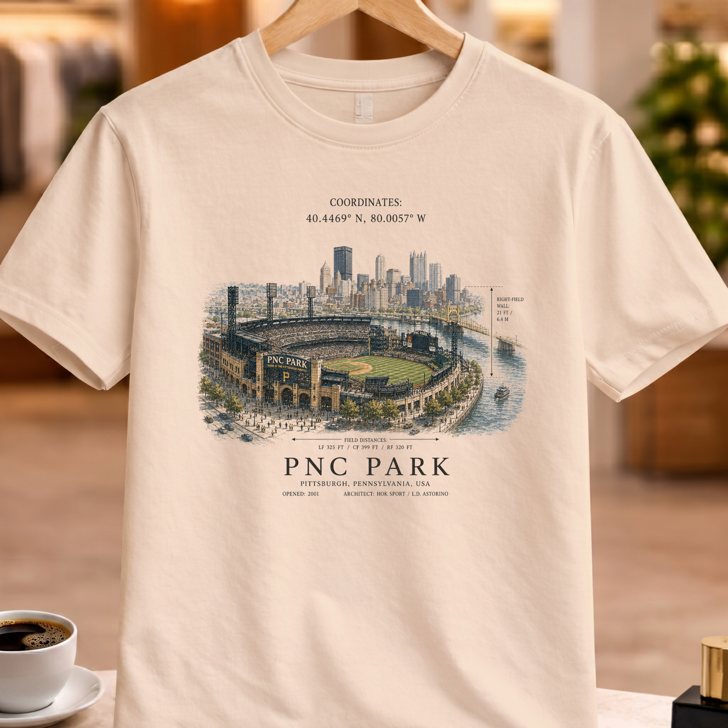 HERITAGE STRUCTURAL PNC PARK TEE