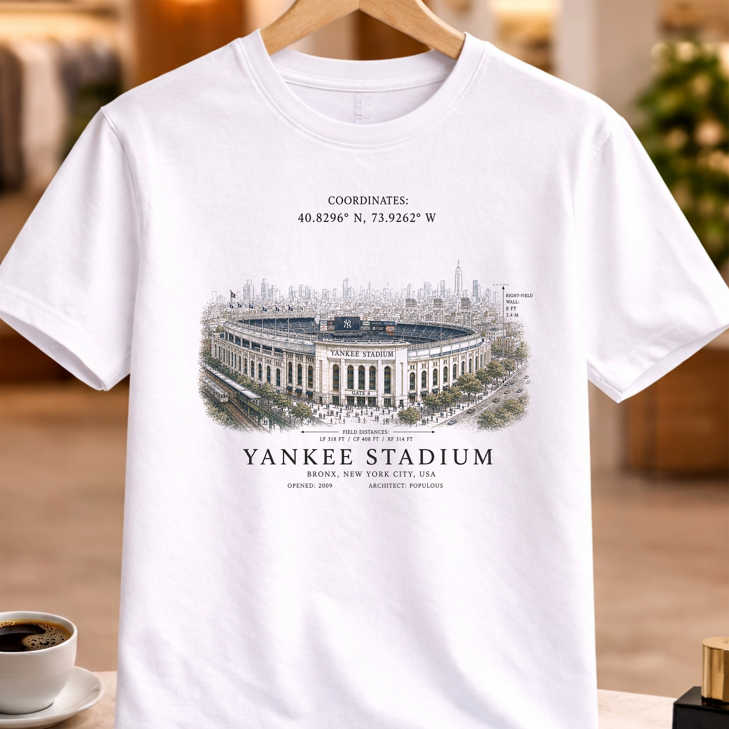 HERITAGE STRUCTURAL YANKEE STADIUM TEE