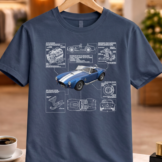 SHELBY'S 1965 SHELBY 427 COBRA T-SHIRT